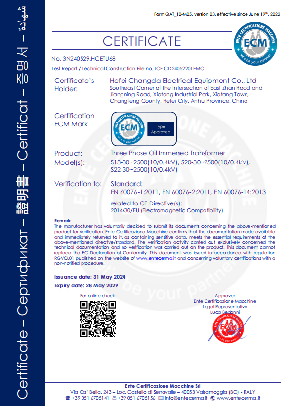 CE certification